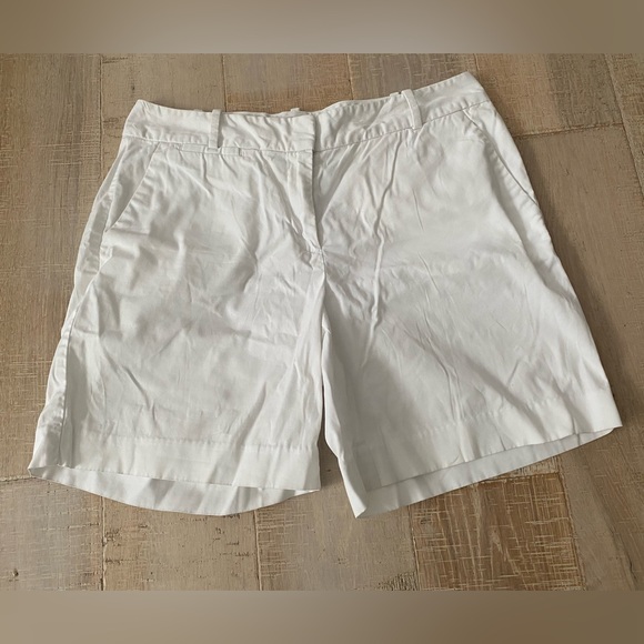 Talbots Pants - Talbots White Shorts Sz. 8